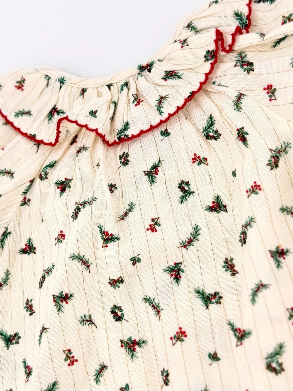 Cloud Island Newborn Christmas Holiday 2 Piece Outfit Set Floral NWT
